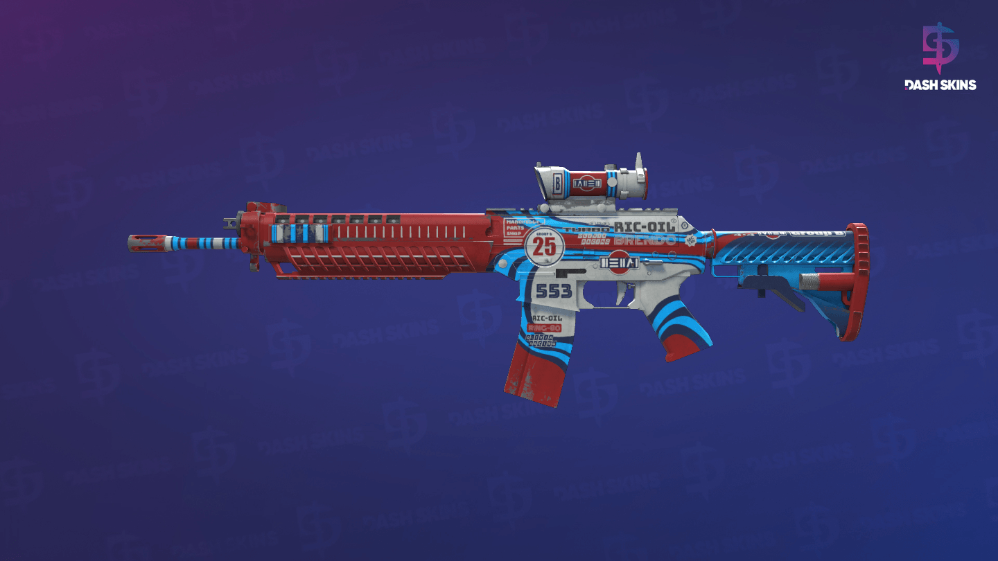 SG 553 | Integrale (Field-Tested) Screenshot Playside