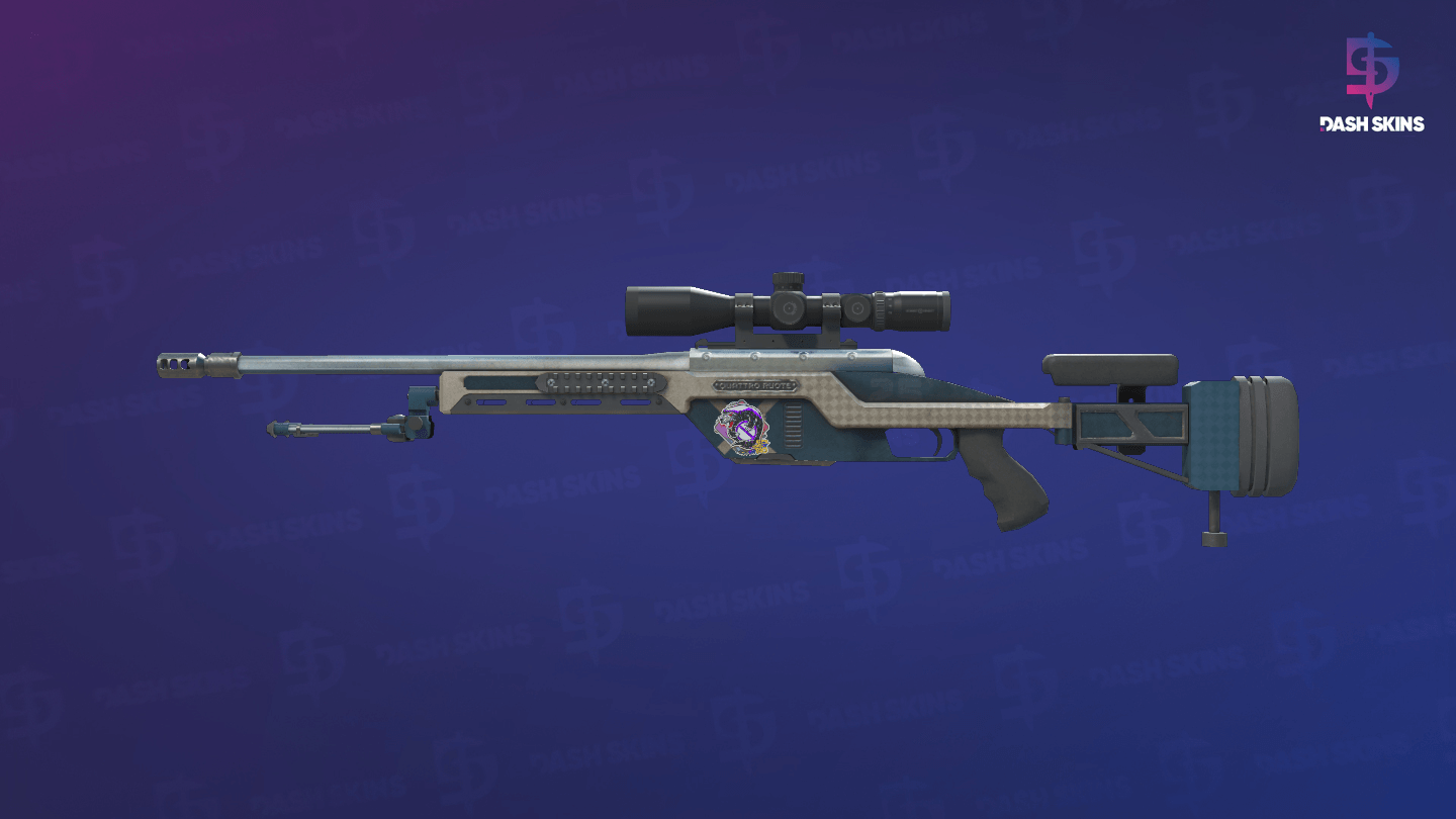 SSG 08 | Hand Brake (Well-Worn) Screenshot Playside