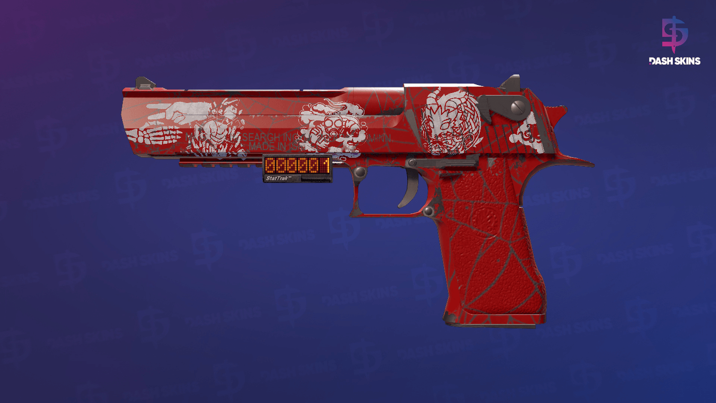 StatTrak™ Desert Eagle | Crimson Web (Field-Tested) Screenshot Playside
