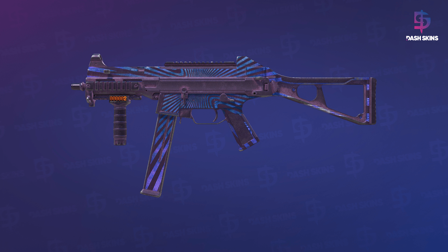 StatTrak™ UMP-45 | Continuum (Battle-Scarred) Screenshot Playside