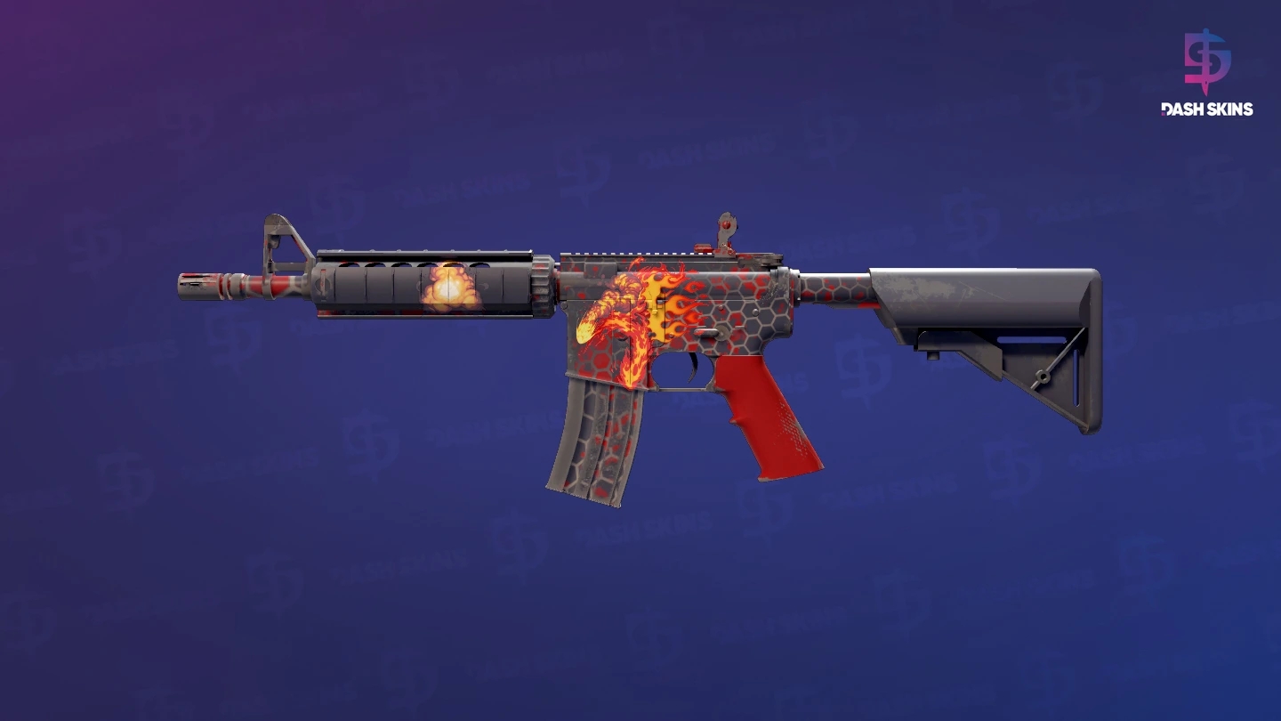 M4A4 | Converter (Minimal Wear) Screenshot Playside