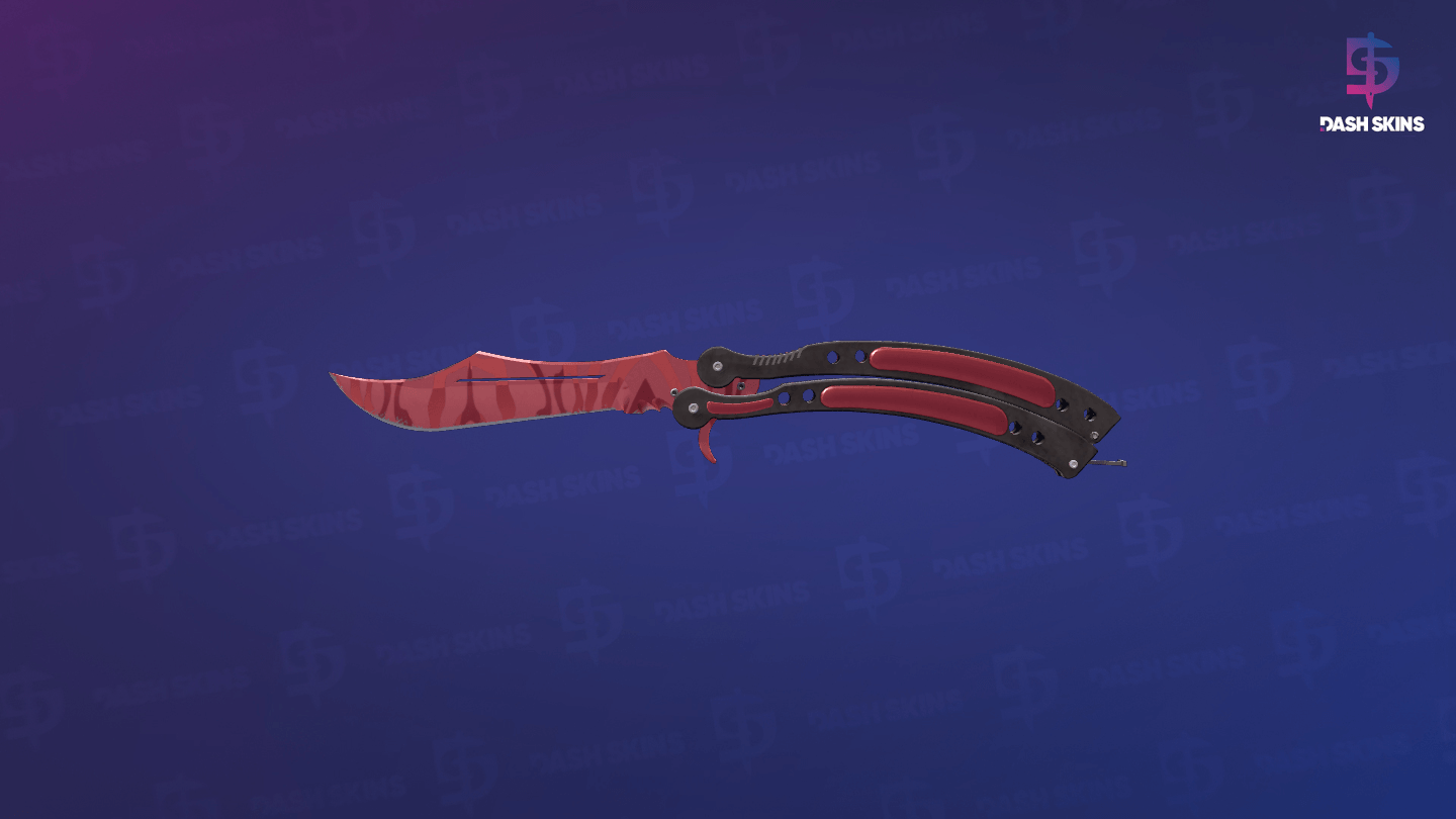 ★ Butterfly Knife | Slaughter (Minimal Wear) Screenshot Playside