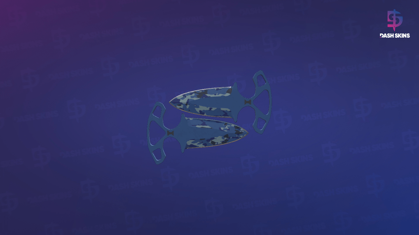 ★ Shadow Daggers | Bright Water (Minimal Wear) Screenshot Playside