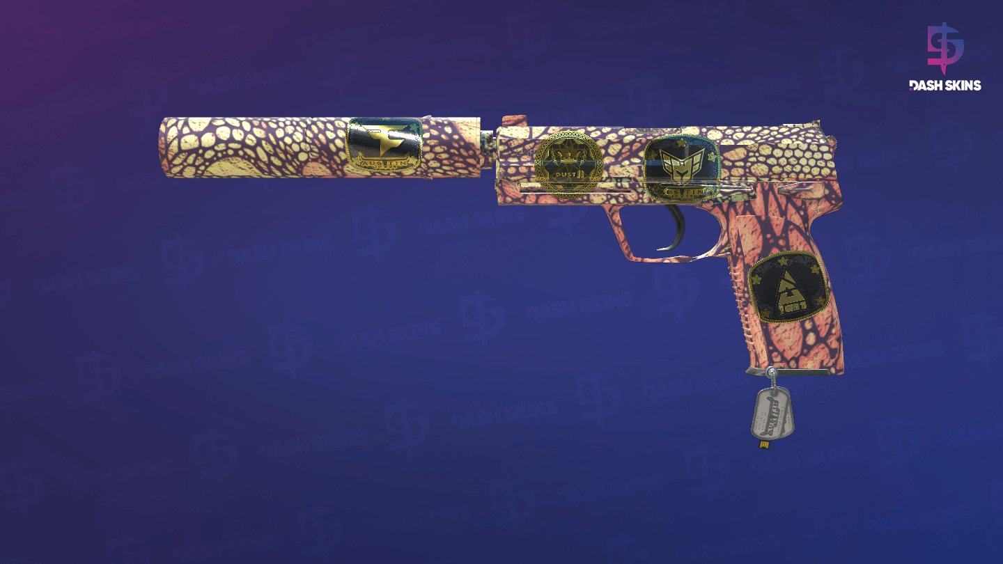 Souvenir USP-S | Orange Anolis (Factory New) Screenshot Playside