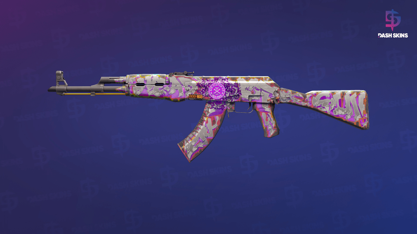 StatTrak™ AK-47 | Head Shot (Minimal Wear) Screenshot Playside