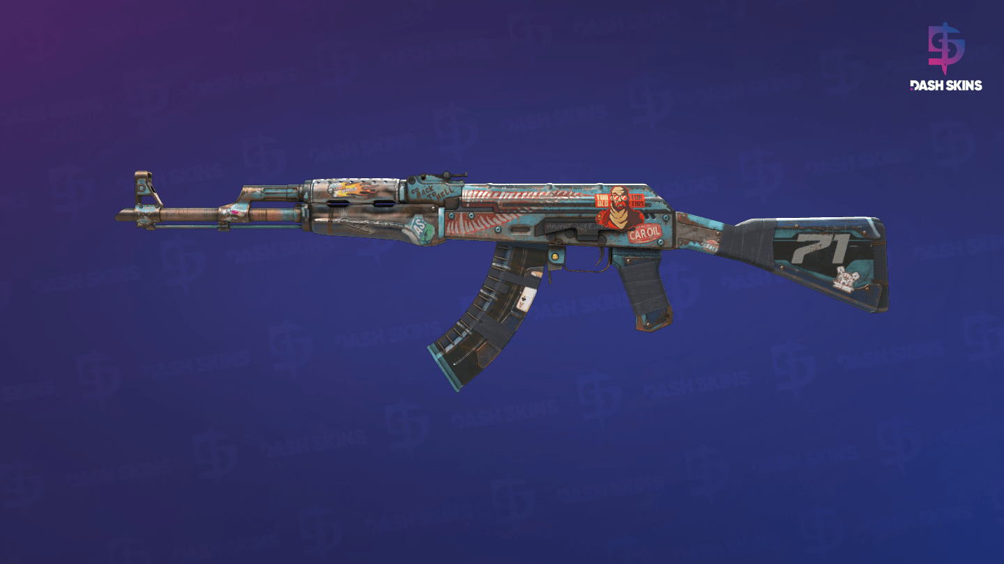 AK-47 | Rat Rod (Minimal Wear) Screenshot Playside
