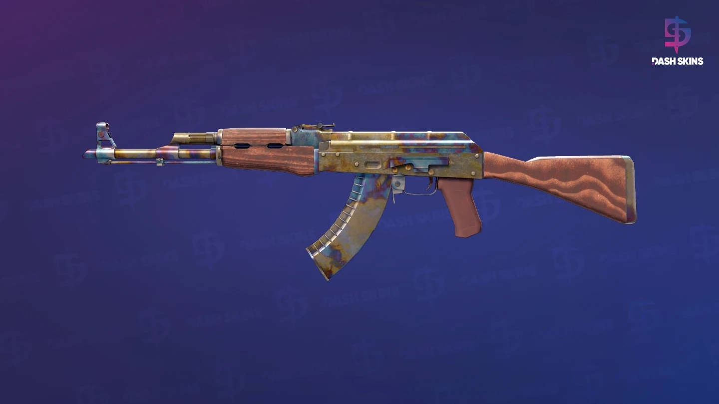 AK-47 | Case Hardened (Battle-Scarred) Screenshot Playside