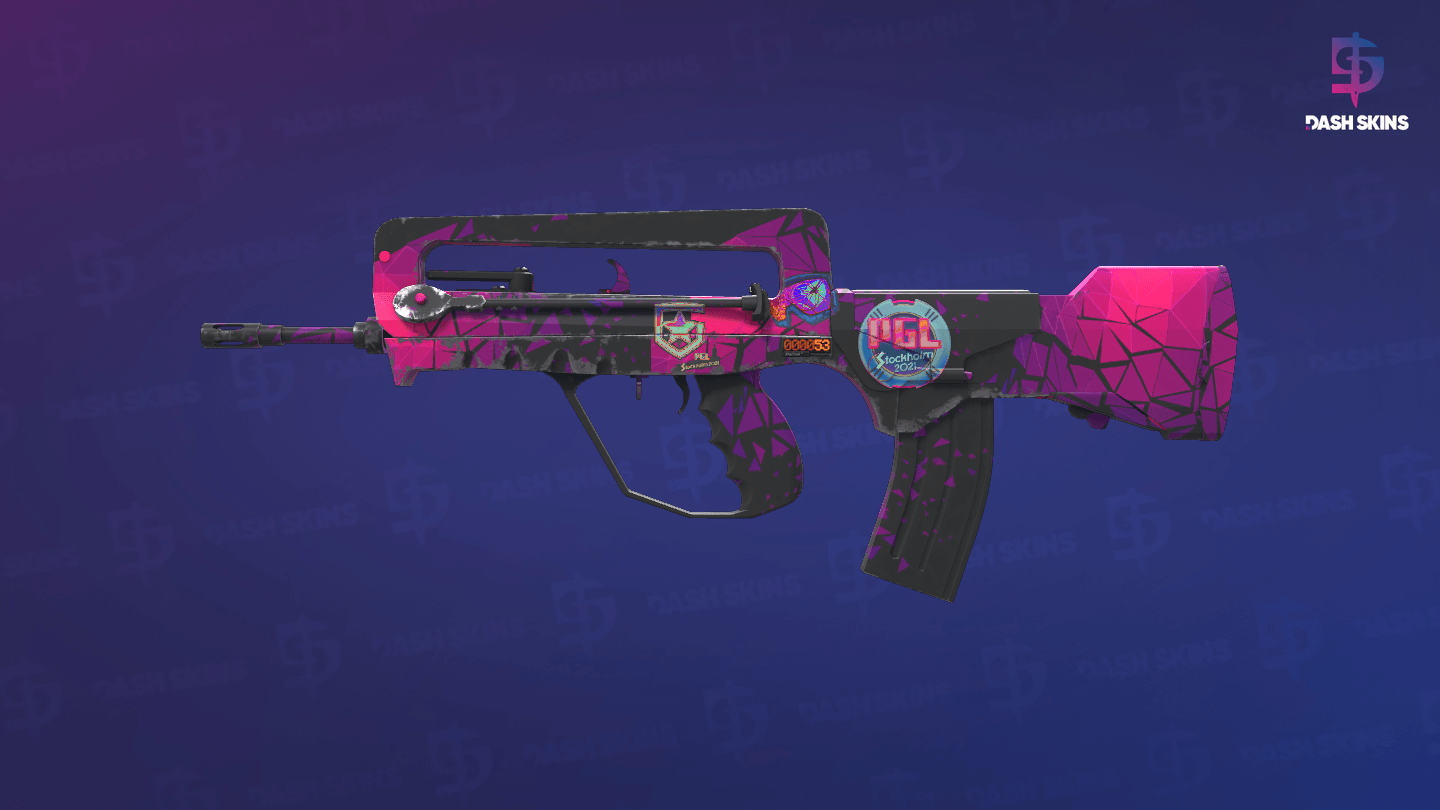 StatTrak™ FAMAS | Pulse (Factory New) Screenshot Playside