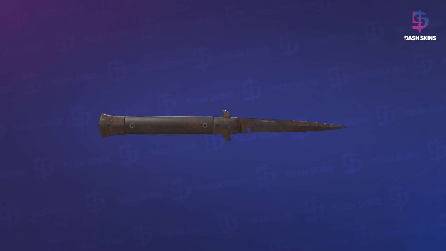 ★ Stiletto Knife | Rust Coat (Battle-Scarred) Screenshot Playside