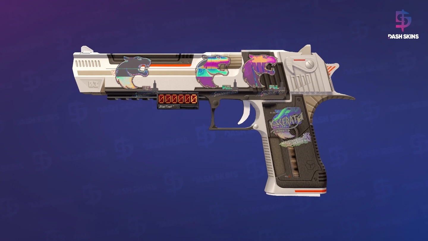 StatTrak™ Desert Eagle | Mecha Industries (Factory New) Screenshot Playside