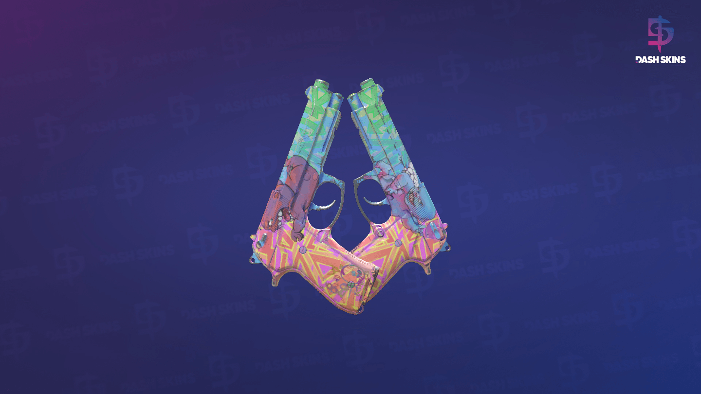 Dual Berettas | Sweet Little Angels (Field-Tested) Screenshot Playside