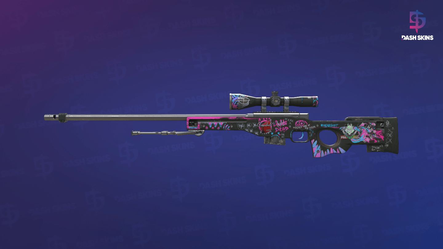 AWP | Fever Dream (Minimal Wear) Screenshot Playside