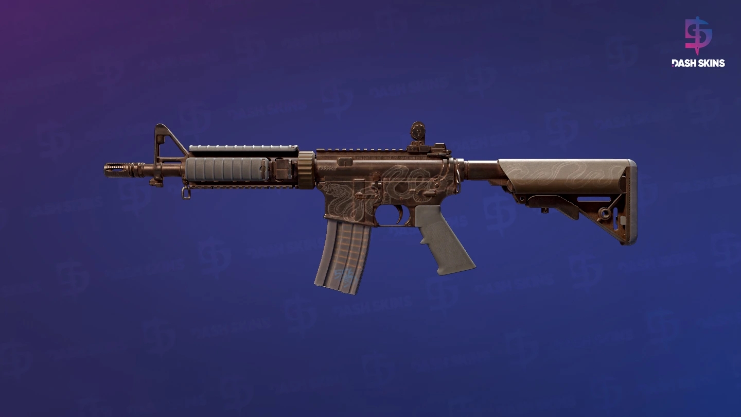 M4A4 | Etch Lord (Battle-Scarred) Screenshot Playside