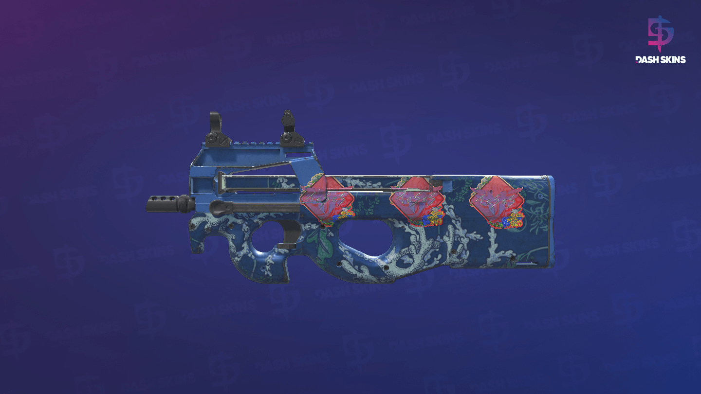 P90 | Reef Grief (Field-Tested) Screenshot Playside
