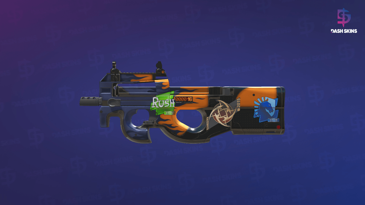 StatTrak™ P90 | Chopper (Minimal Wear) Screenshot Playside
