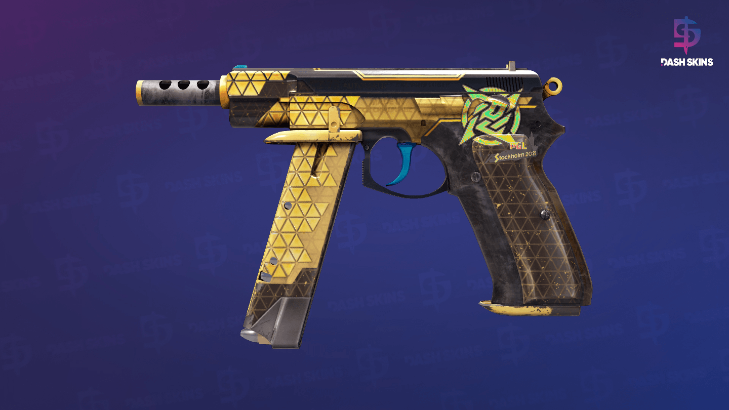 CZ75-Auto | Syndicate (Field-Tested) Screenshot Playside