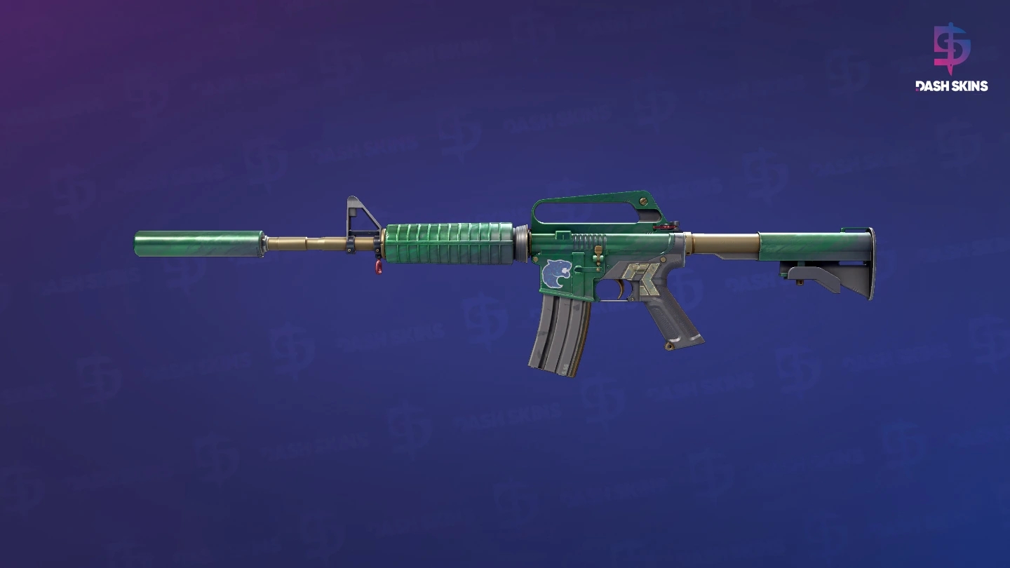 M4A1-S | Electrum (Minimal Wear) Screenshot Playside