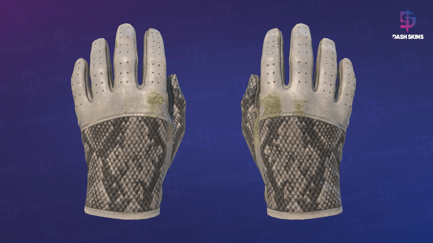 ★ Driver Gloves | King Snake (Well-Worn) Screenshot Playside