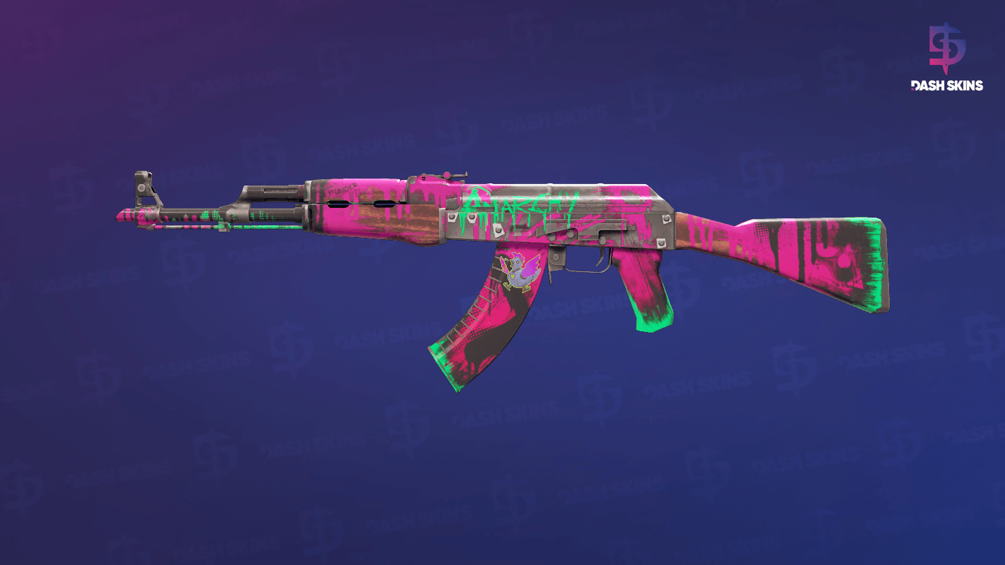 AK-47 | Neon Revolution (Field-Tested) Screenshot Playside