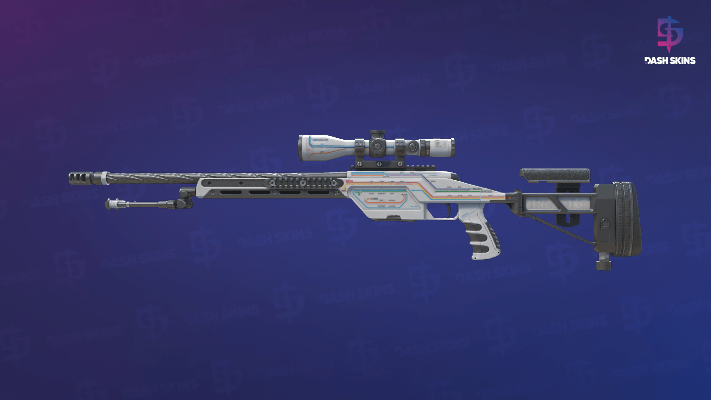 SSG 08 | Rapid Transit (Minimal Wear) Screenshot Playside