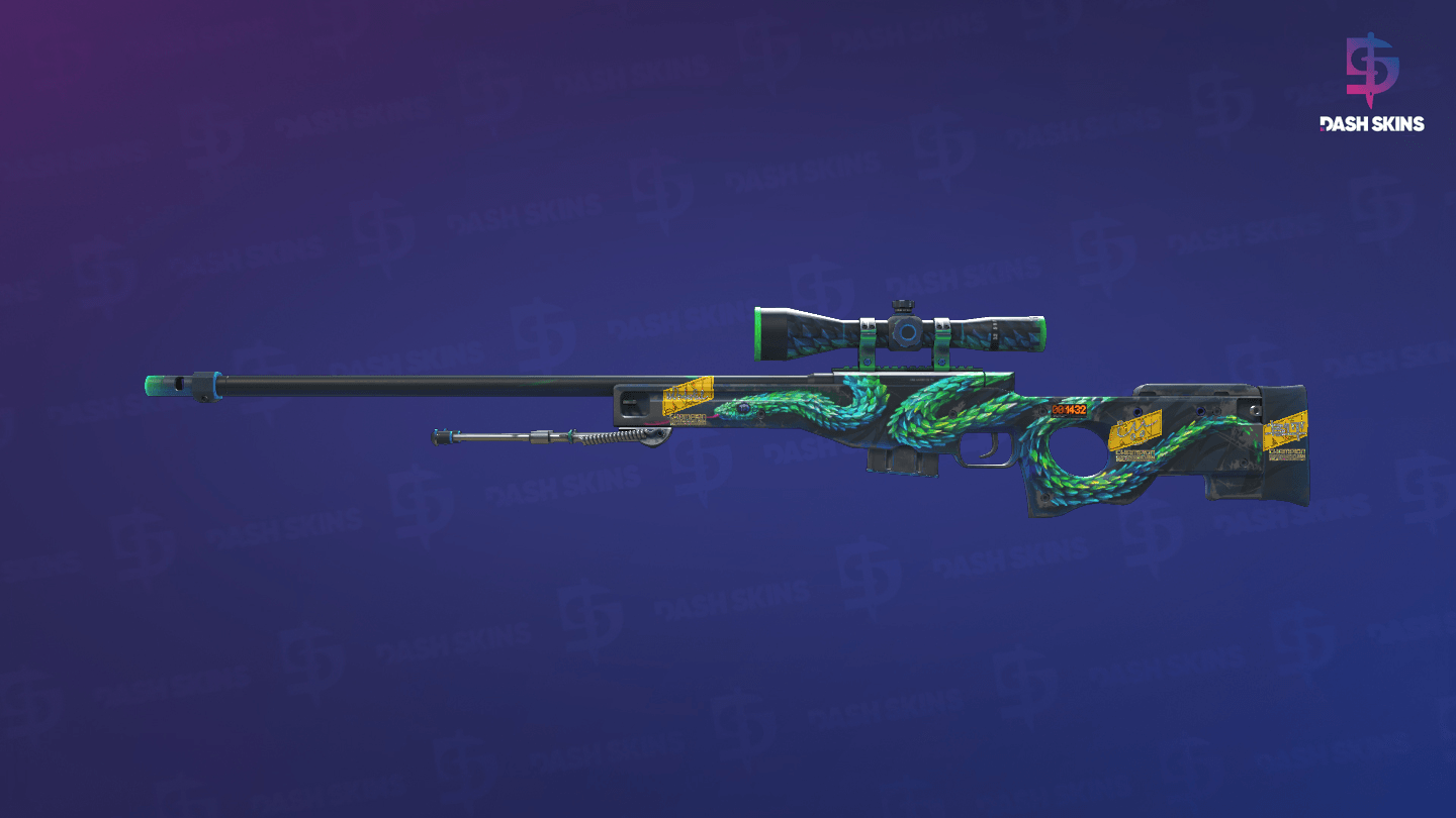 StatTrak™ AWP | Atheris (Well-Worn) Screenshot Playside