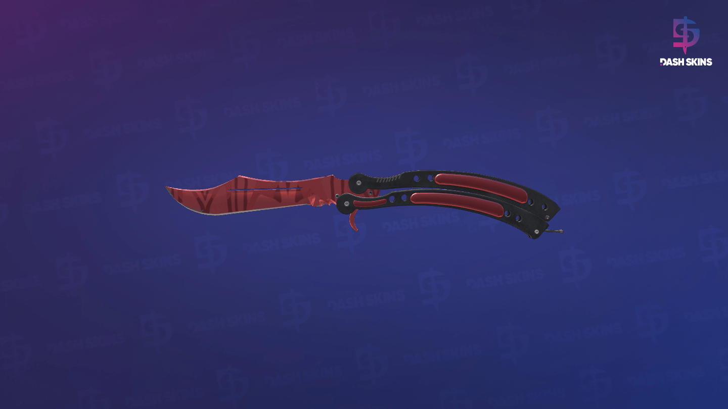 ★ Butterfly Knife | Slaughter (Minimal Wear) Screenshot Playside