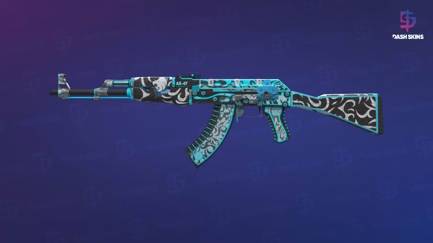 AK-47 | Frontside Misty (Field-Tested) Screenshot Playside