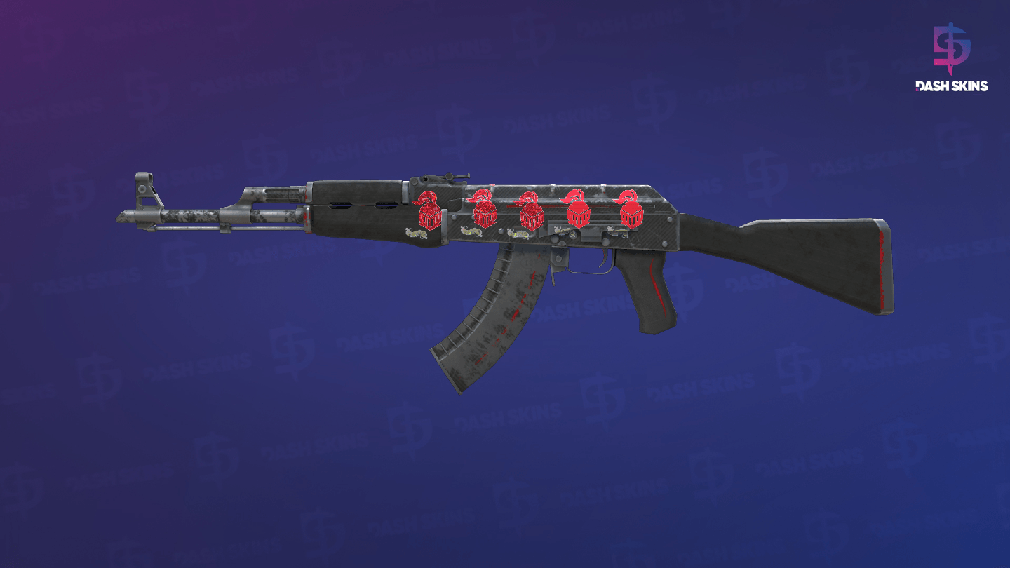 AK-47 | Redline (Battle-Scarred) Screenshot Playside