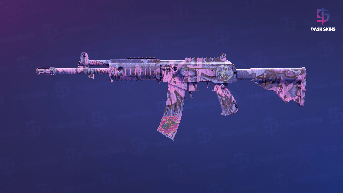 Galil AR | Phoenix Blacklight (Factory New) Screenshot Playside