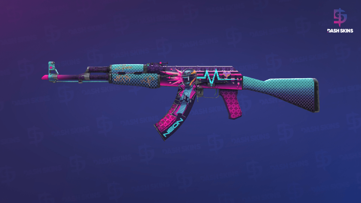 AK-47 | Neon Rider (Field-Tested) Screenshot Playside