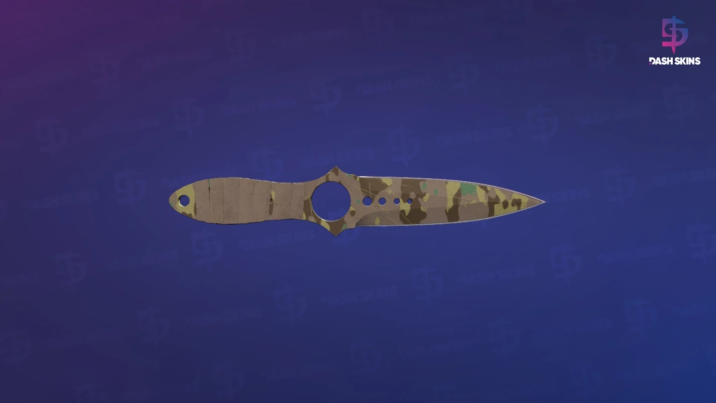 ★ Skeleton Knife | Boreal Forest (Battle-Scarred) Screenshot Playside