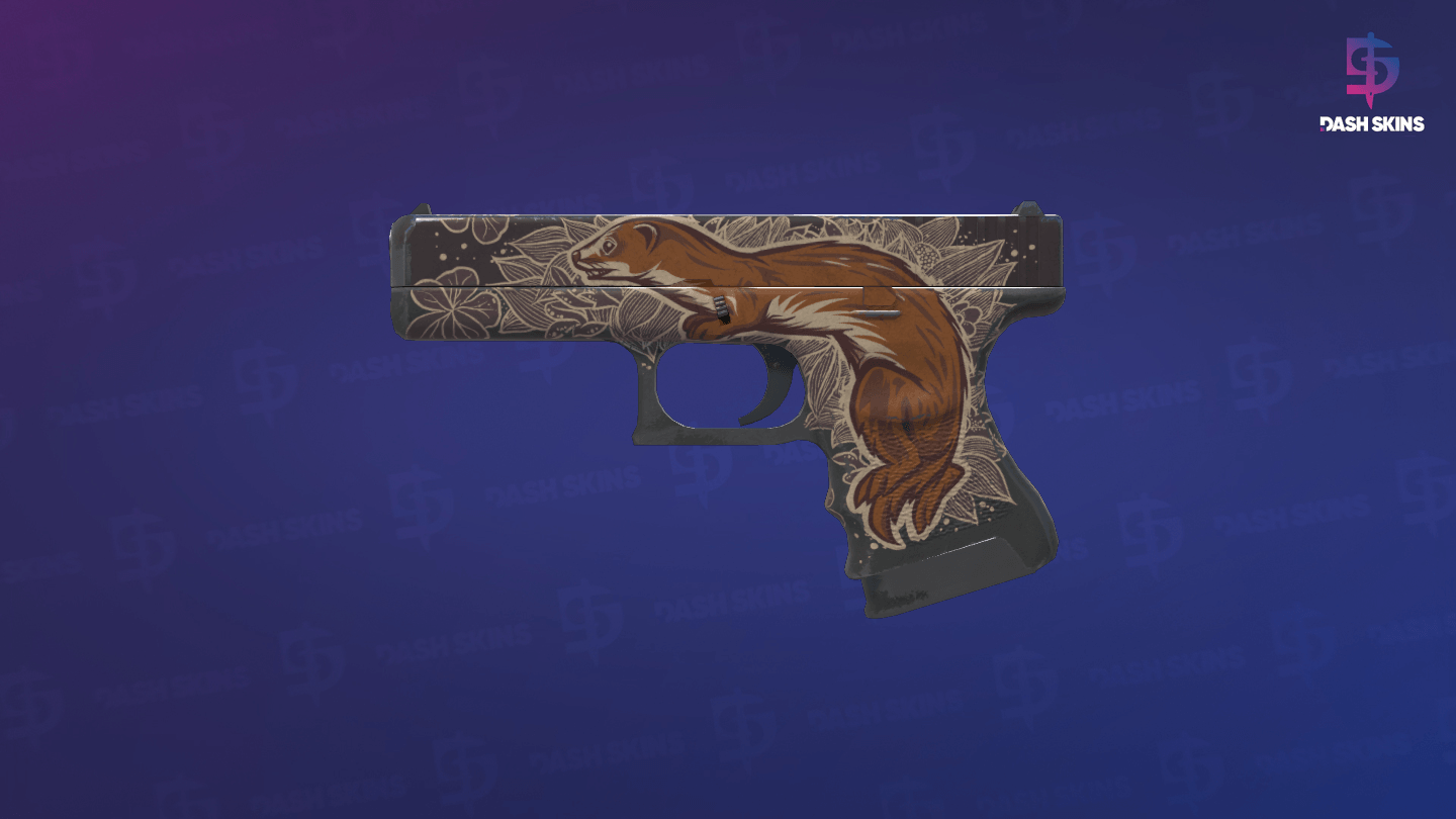 Glock-18 | Weasel (Well-Worn) Screenshot Playside