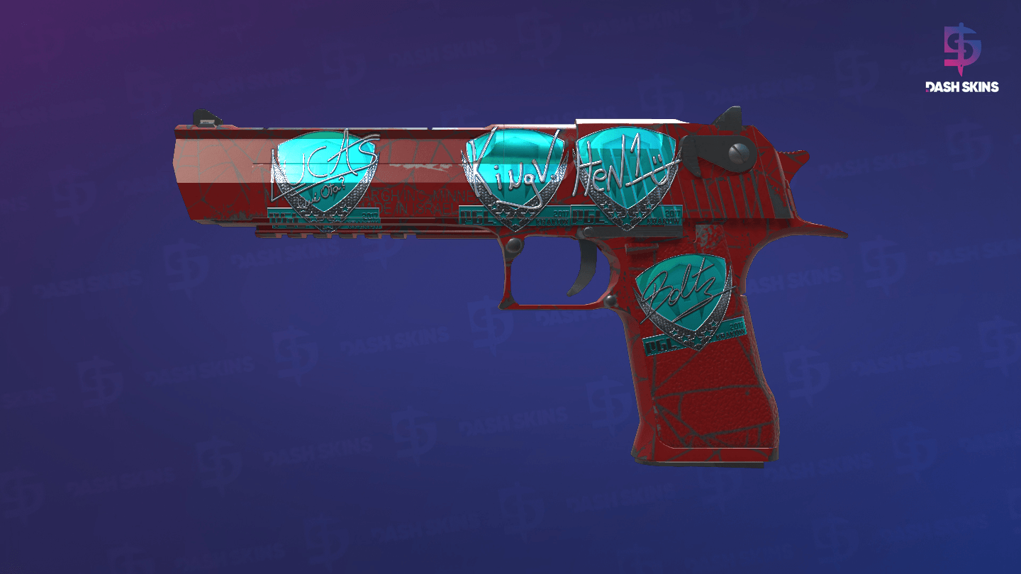 Desert Eagle | Crimson Web (Minimal Wear) Screenshot Playside