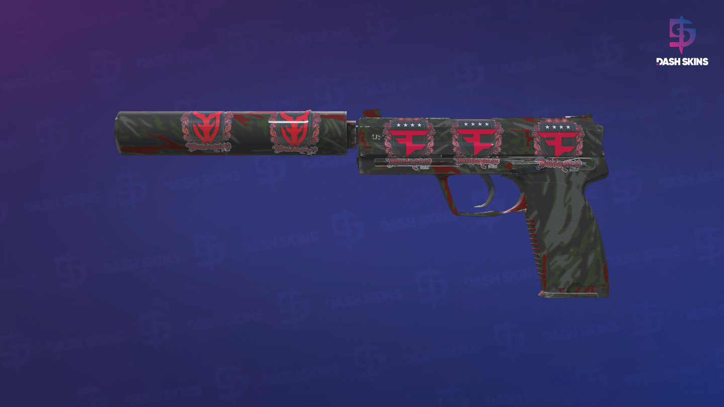 USP-S | Blood Tiger (Minimal Wear) Screenshot Playside