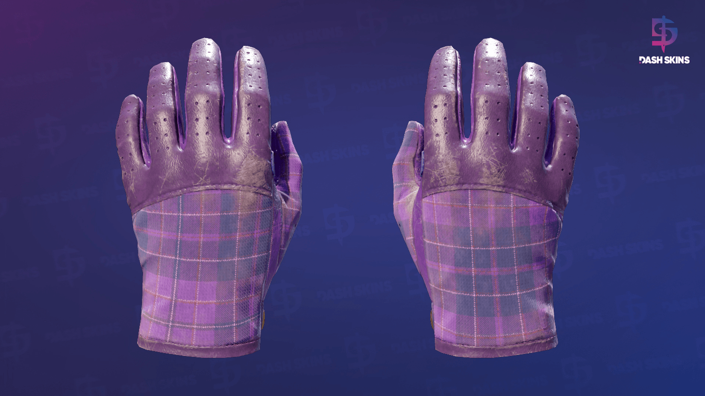 ★ Driver Gloves | Imperial Plaid (Well-Worn) Screenshot Playside