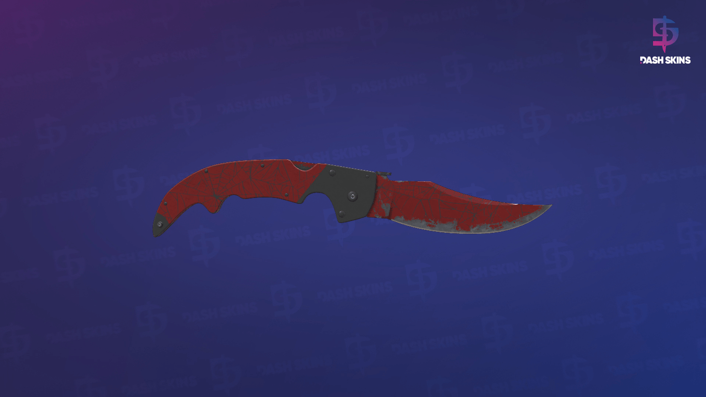 ★ Falchion Knife | Crimson Web (Field-Tested) Screenshot Playside