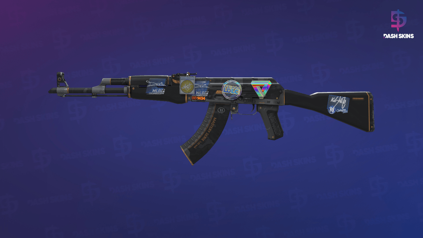 StatTrak™ AK-47 | Elite Build (Minimal Wear) Screenshot Playside