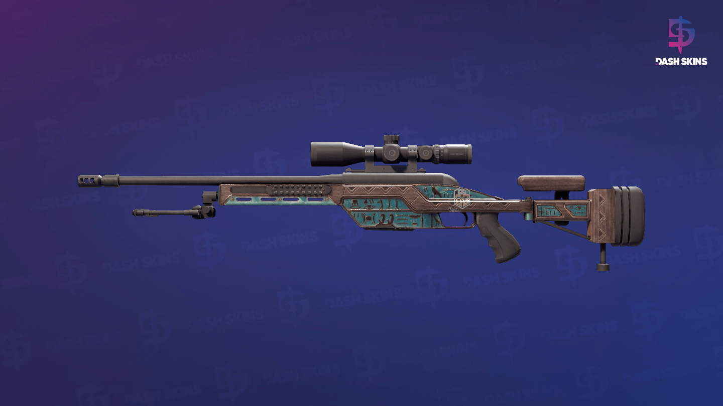 Souvenir SSG 08 | Azure Glyph (Field-Tested) Screenshot Playside