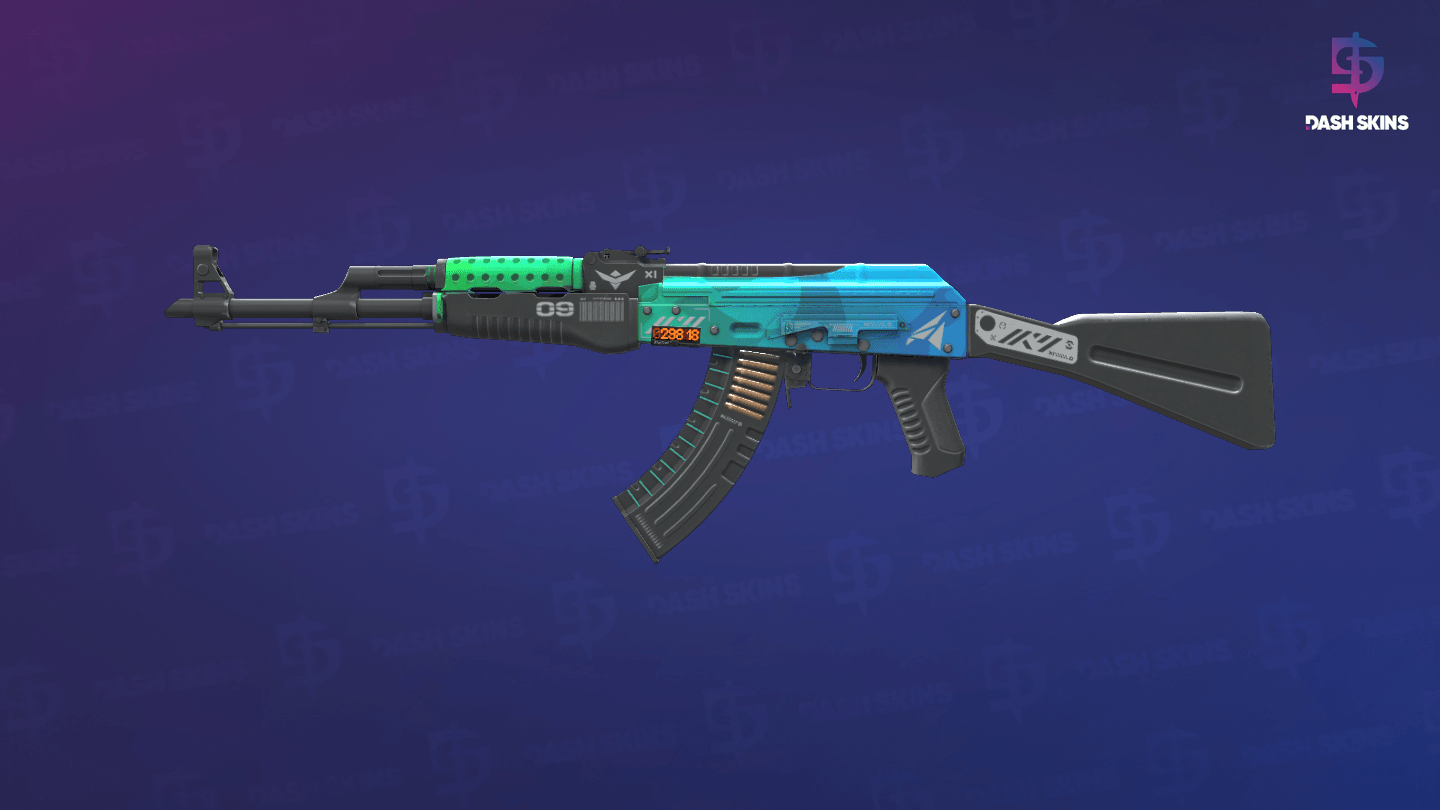 StatTrak™ AK-47 | Ice Coaled (Factory New) Screenshot Playside