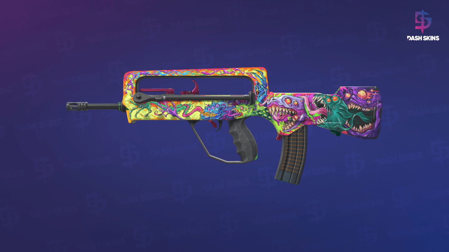 FAMAS | Bad Trip (Factory New) Screenshot Playside