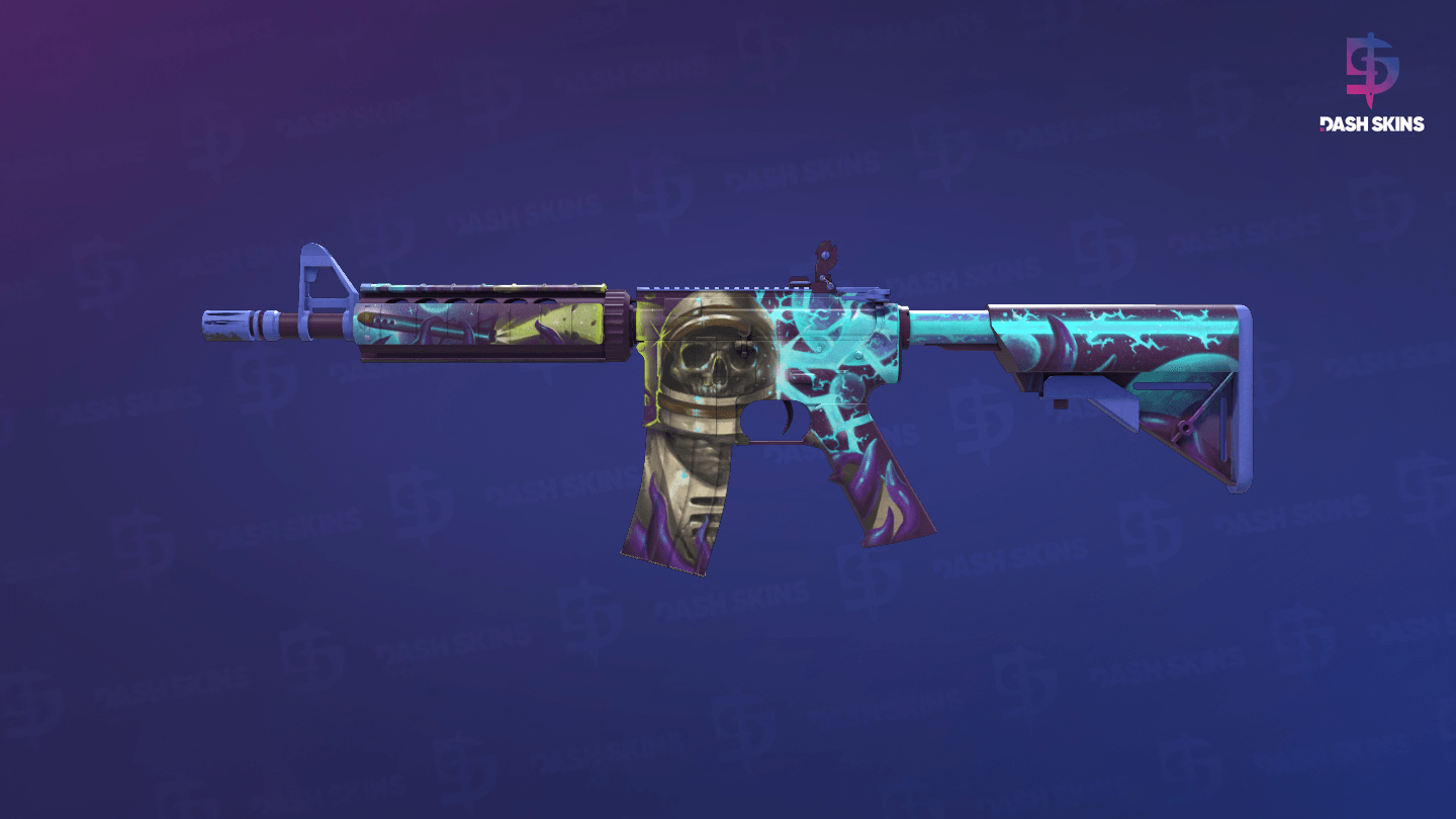 M4A4 | Desolate Space (Field-Tested) Screenshot Playside