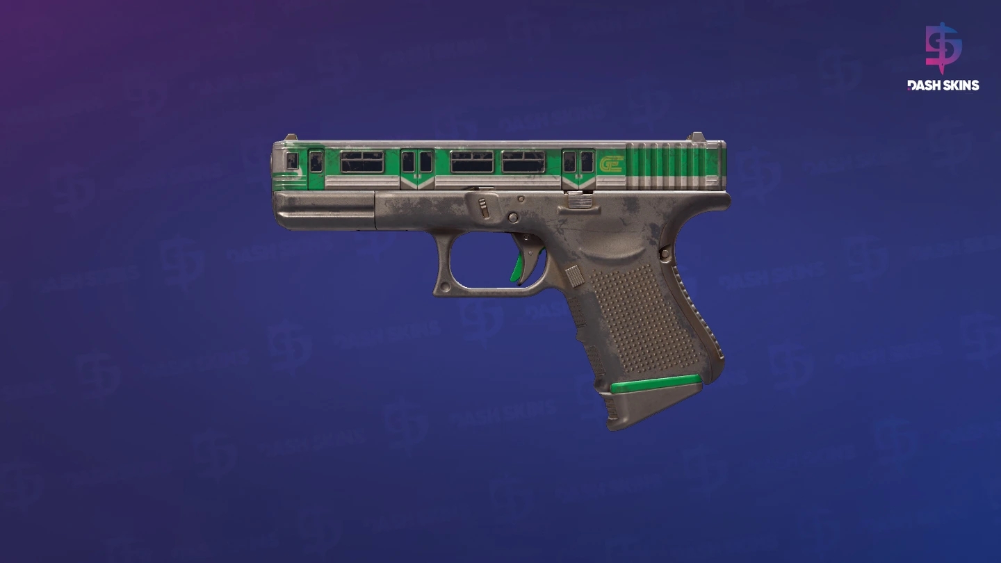 Glock-18 | Green Line (Field-Tested) Screenshot Playside