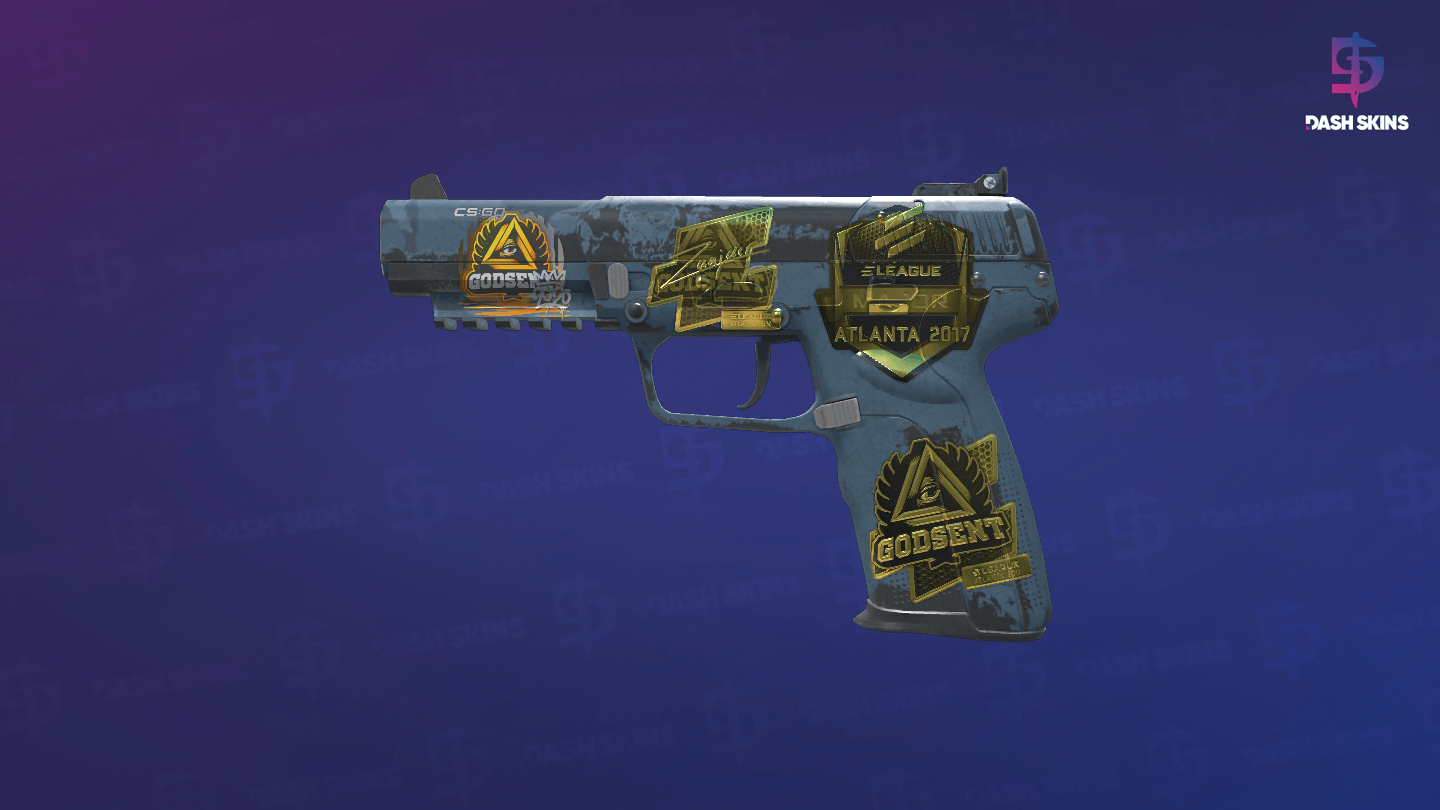 Souvenir Five-SeveN | Forest Night (Field-Tested) Screenshot Playside