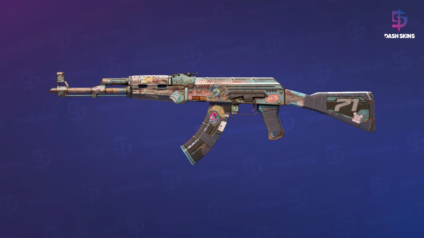 StatTrak™ AK-47 | Rat Rod (Minimal Wear) Screenshot Playside