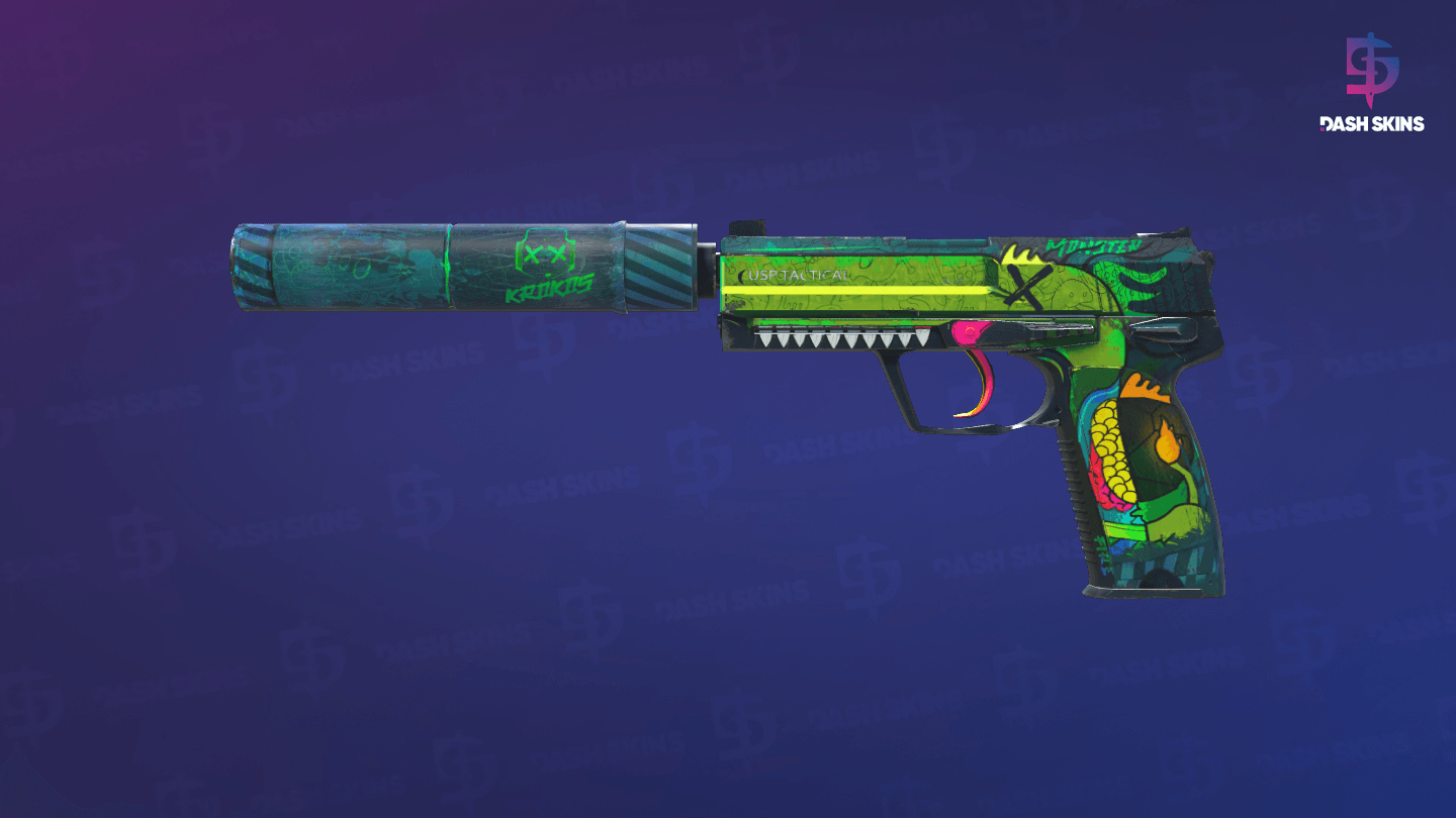 USP-S | Monster Mashup (Minimal Wear) Screenshot Playside