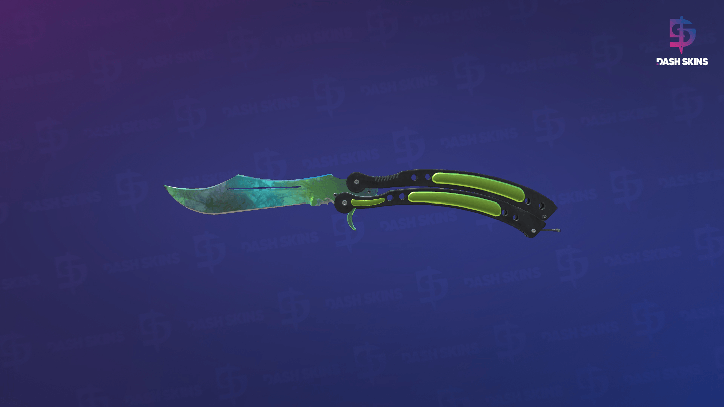 ★ Butterfly Knife | Gamma Doppler (Factory New) - Phase 4 Screenshot Playside