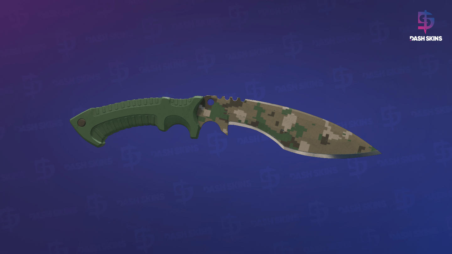 ★ Kukri Knife | Forest DDPAT (Field-Tested) Screenshot Playside