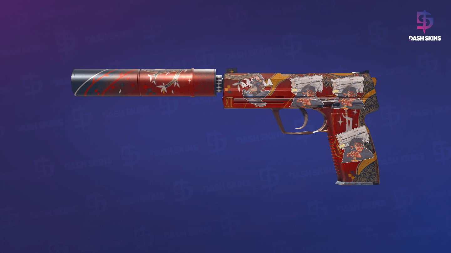 USP-S | The Traitor (Well-Worn) Screenshot Playside