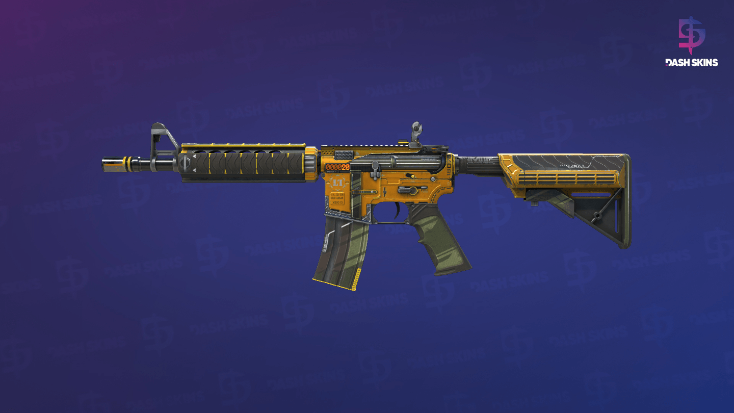 StatTrak™ M4A4 | Buzz Kill (Field-Tested) Screenshot Playside