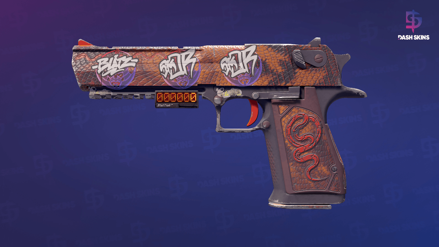 StatTrak™ Desert Eagle | Serpent Strike (Field-Tested) Screenshot Playside